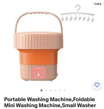 Lavadora portátil, mini lavadora plegable, lavadora pequeña