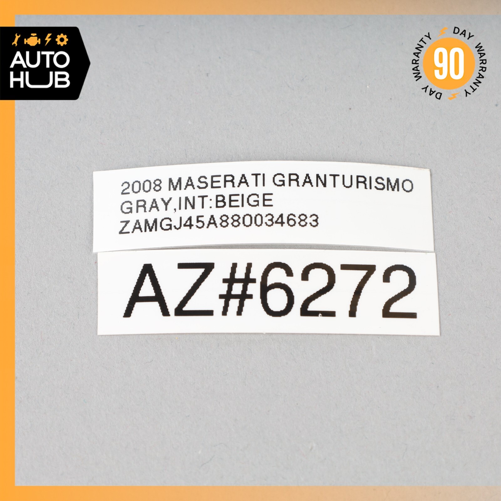 08-19 Maserati GranTurismo M145 Rear Deck Shelf Loud Bose Speaker OEM 76k