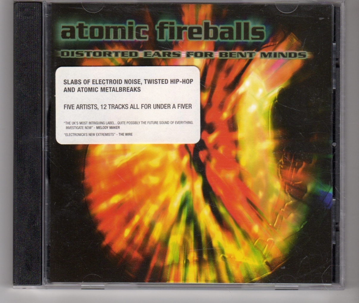 (HH537) Atomic Fireballs, Distorted Ears For Bent Minds - 1998 CD