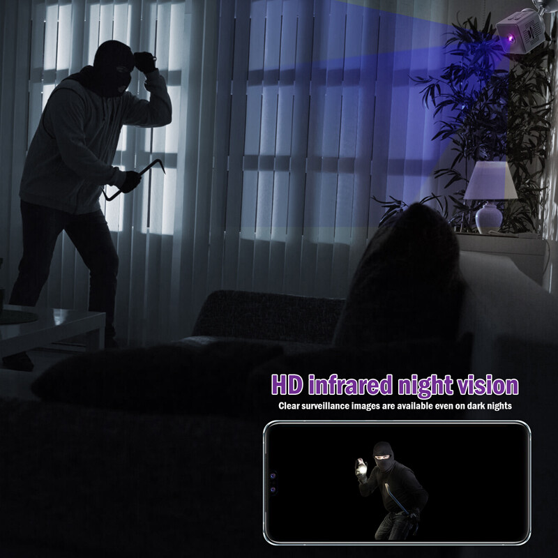 X1 Mini Indoor 1080P WiFi Security Camera with Motion Detection HD Night Vison