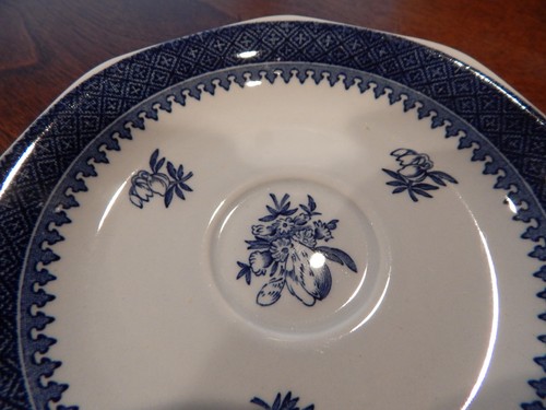 WEDGWOOD GEORGETOWN COLLECTION "SPRINGFIELD" PATTERN DEMITASSE CUP & SAUCER (S) - Picture 3 of 5
