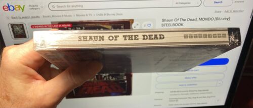 SHAUN OF THE DEAD CUSTOM MONDO NUMBERED STEELBOOK: BEST BUY WAREHOUSE - Picture 10 of 24