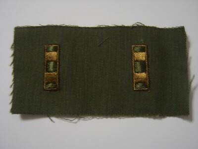 ARMY CWO2 CLOTH INSIGNIA VIETNAM ERA PAIR 1956-1972 SUBDUED :KY21-1 | eBay