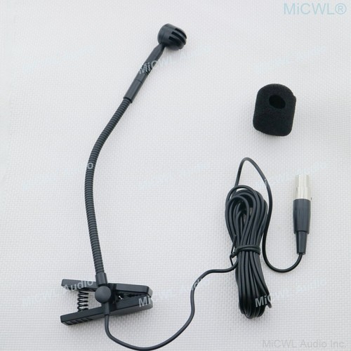 Micrófono de instrumento condensador profesional cardioide para Shure TA4F XLR mini enchufe de 4 pines - Imagen 5 de 7