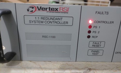 VertexRSI RSC1100 1:1 REDUNDANT SYSTEM CONTROLLER -Fully Functional & Tested - Picture 12 of 24