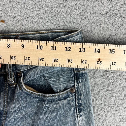 Iron Girls Low Rise Classic Straight Leg Jeans Adjustable Size 10 - Picture 2 of 14