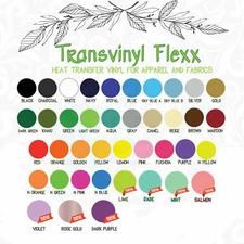 IRON-ON HTV Heat Transfer Vinyl 15" 1,3,5,10 and 27 Yd BEST HTV  "NO CHINA JUNK"