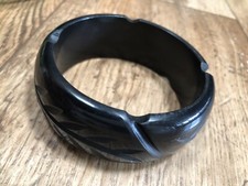 Vivien Of Holloway Retro Reprodukcja Vintage Pinup Czarna bransoletka Szeroka Dita Rockabilly