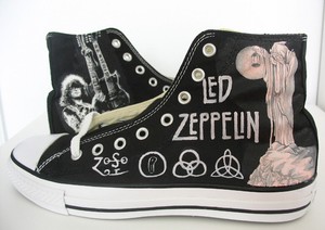 led zeppelin converse shoes