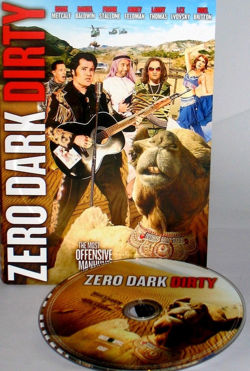 Zero Dark Dirty New! DVD, Corey Feldman Movie Baldwin Comedy