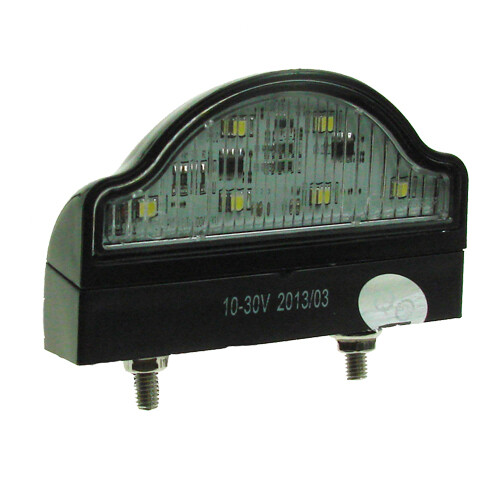 LED Number Plate Light Trailer Caravan 12v/ 24v Universal Lamp Maypole MP8227B