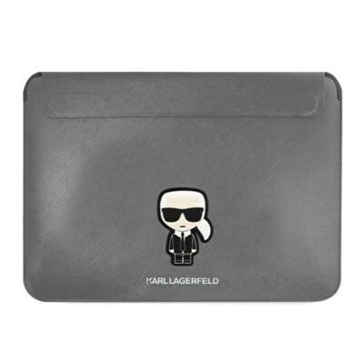 Karl Lagerfeld Sleeve 16'' Notebook Laptop Hülle Tasche Saffiano Ikonik Karl