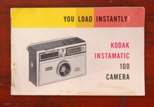 KODAK INSTAMATIC 100 INSTRUCTION BOOK/181240