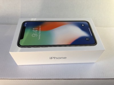 Original Empty Box Apple Iphone X 256GB Silver Box Only | eBay