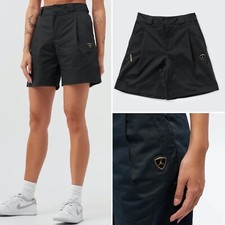 Nuevo con etiquetas Pantalones Cortos Nike Air Jordan X Aleali May Bermudas DJ0631 010 Negro Dorado XS