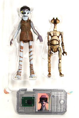 Star Wars Episodio 1 - Action Figure Gasgano Con Pit Droid E Chip Commtech, 7,6 Cm, Hasbro