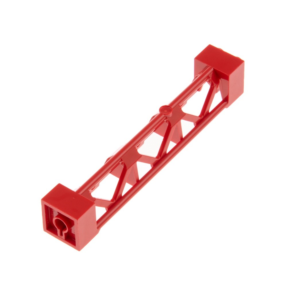 1x Lego Support 2x2x10 Red Bracket Type4 3 Posts Pillar Batman 6446459 95347
