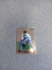 Chad Hermansen Signed In Person 1997 Bowman's Best Pirates Rc A20