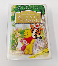 Disney Masterpiece Winnie The Pooh McDonald  s Happy Meal Toy VHS box Tigger 1996