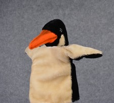 Vintage Steiff Handpuppe Pinguin 23 cm Rarit&auml;t Mohair Pl&uuml;sch Handspielpuppe