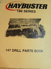 HAYBUSTER  Binder Drill, Legume Box, Buster Parts Book & Dealer Operation Manual