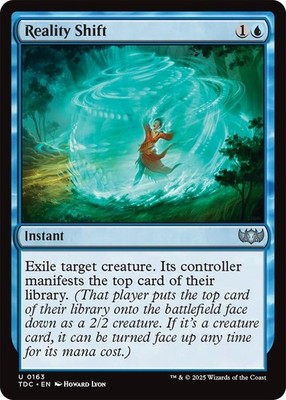 Reality Shift Uncommon TDC #163 Near Mint