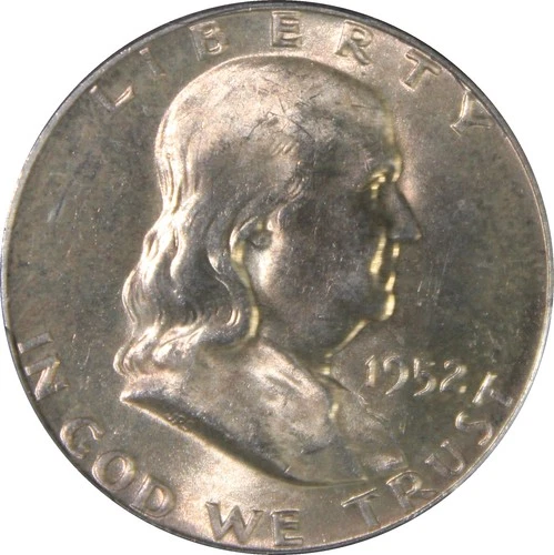 1952 MS64 Franklin Half Dollar PCGS 26084243