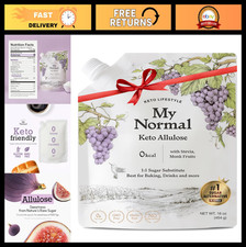 Keto Allulose Sweetener 16oz - Zero Calorie, Non-GMO, Gluten-Free, Sugar Substit