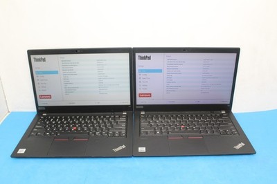 Qty-2 Lenovo ThinkPad T14 Gen 1 14'' i5-10210U 1.6GHz 16GB 256GB M.2 SSD NO OS T9