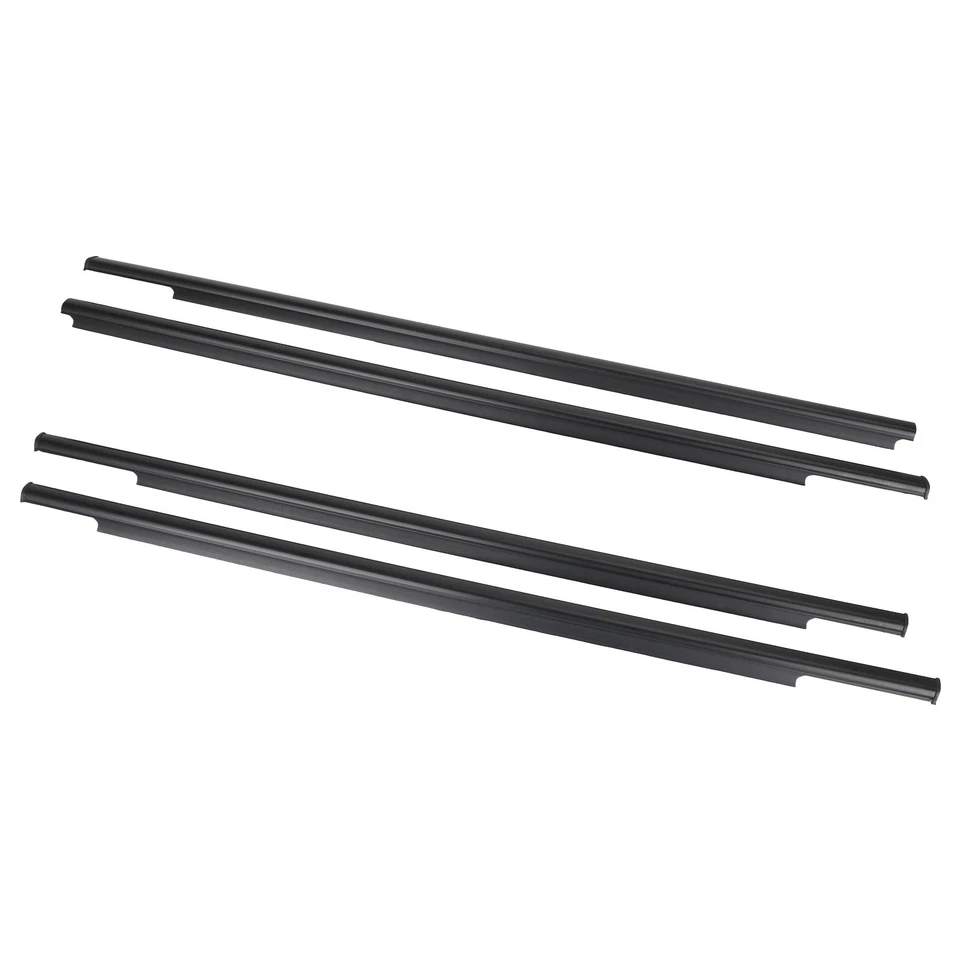 🔥4x Car Outside Window Weatherstripeal Belt Moulding For Mitsubishi Outlandr2 Foto 2 de 4