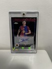 2024-25 UCC Topps Chrome Robert Lewandowski Black Lava 05/10 Barcelona SSP Auto