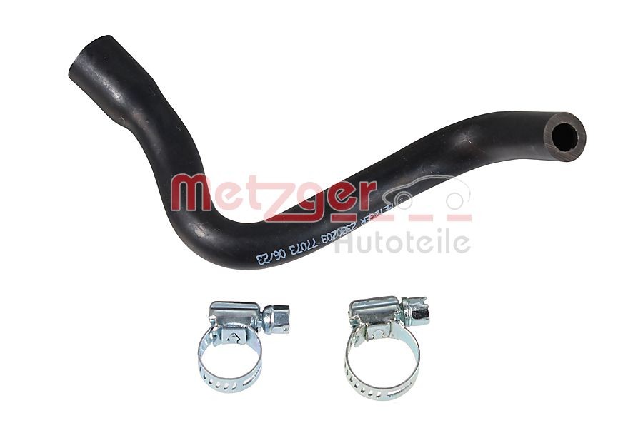 Cylinder Head Cover METZGER 2380203 Hose, cylinder head cover ventilation for AU