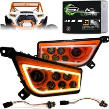 SLK-LIGHTS PREMIUM RZR LED Headlight compatib...