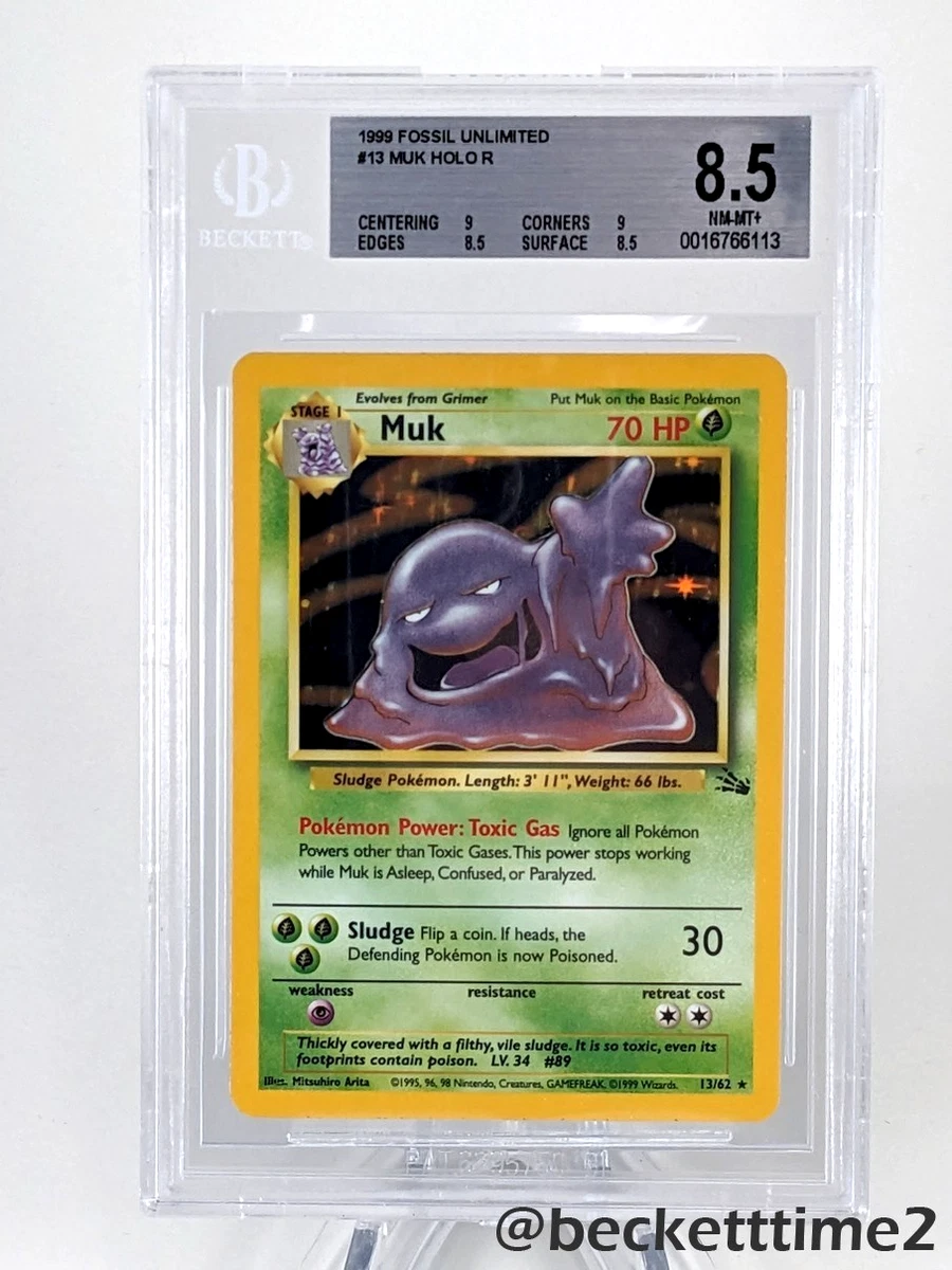 Pokémon TCG Beckett Grading Services (BGS) 8.5 Graded Holo Rare