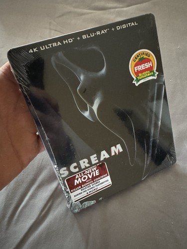 Scream (1996) | 2 | 3 | 5 (2022) | 6 VI 4K (UHD Blu-ray Digital) SteelBook ~ OOP - Foto 18 di 21
