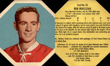 1961-62 York Yellow Backs #35 Bobby Rousseau EX