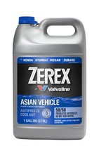 Zerex Asian Vehicle Blue Silicate and Borate Free 50/50 Prediluted Ready-to-U...