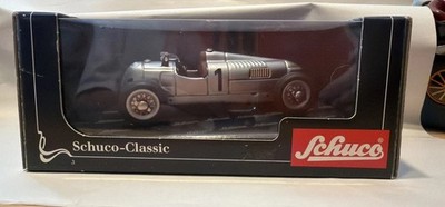 Schuco Studio II 16cm Long 01220 - Auto Union Race Car #1 - Silver