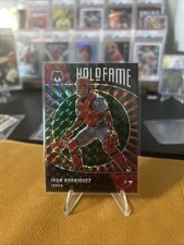 2022 Panini Mosaic - Holofame Ivan Rodriguez #HF-12 Green Mosaic Prizm