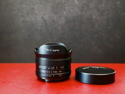 7Artisans 7.5mm f/2.8 Mark II APS-C Manual Focus lens for Fujifilm X-Mount