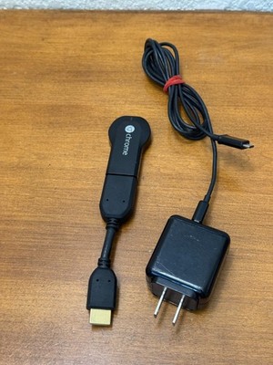 Google Chromecast (1st Generation) Streaming Media Player - H2G2-42 (Black)