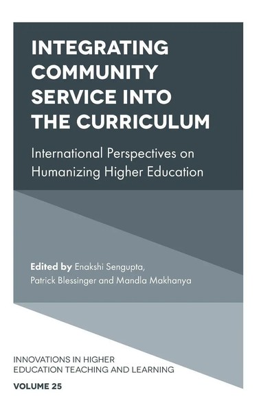 Integrating Community Service Into The Curriculum | Enakshi Sengupta (U. A.)-image