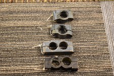 USED - Cessna 120/140 Rudder Bar Pedal Support Bearings, P/N 0411263 & 0411264