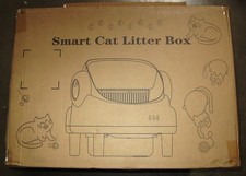 Smart Automatic Cat Litter Box APP Controlled Self-Cleaning
