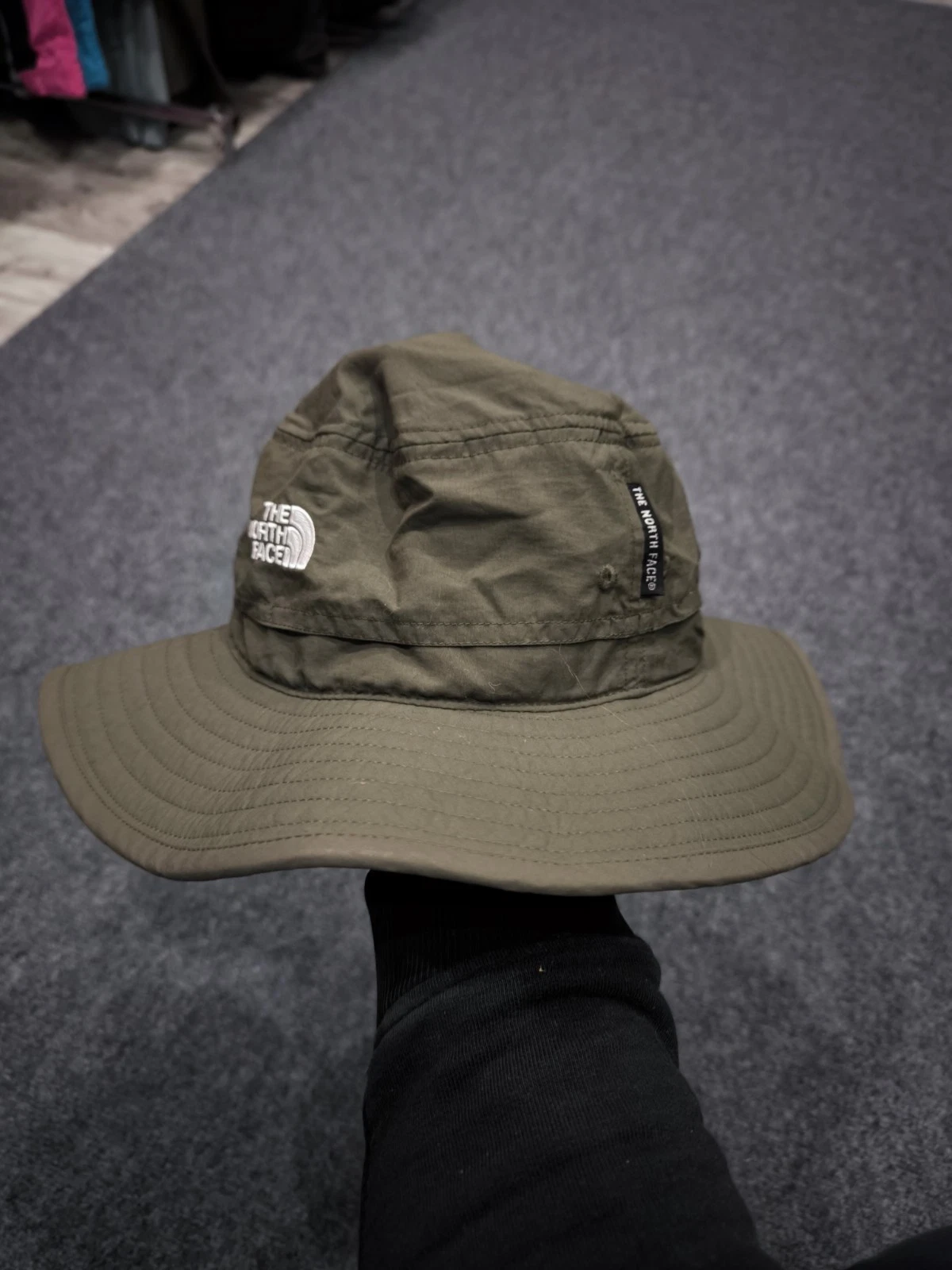 Unisex The North Face Green Summer Big Hat One Size Outdoor Equipment