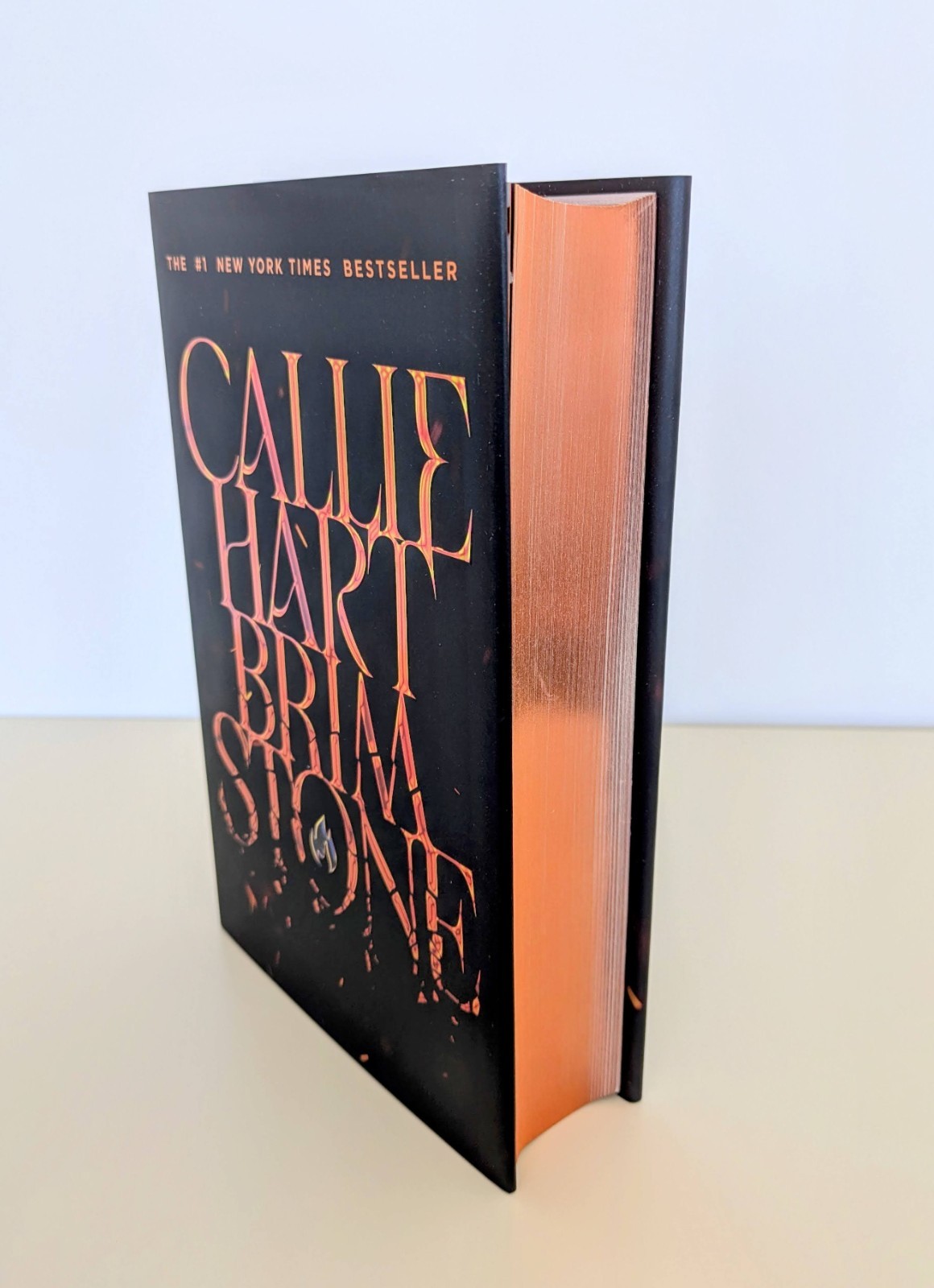 SIGNED • Brimstone – Callie Hart • Deluxe First Edition • Sprayed Edges • New
