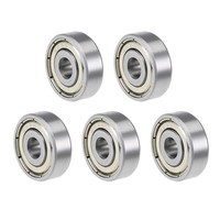 5X 635ZZ Rillenkugellager Z2 5X19X6Mm Doppelt Geschirmt Kohlenstoffstahl