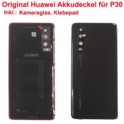 Original Huawei Backcover für Huawei P30 Akkudeckel inkl. Kameraglas Neu