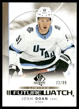2024-25 SP Authentic Limited Gold #132 Josh Doan FW /99 - HKY