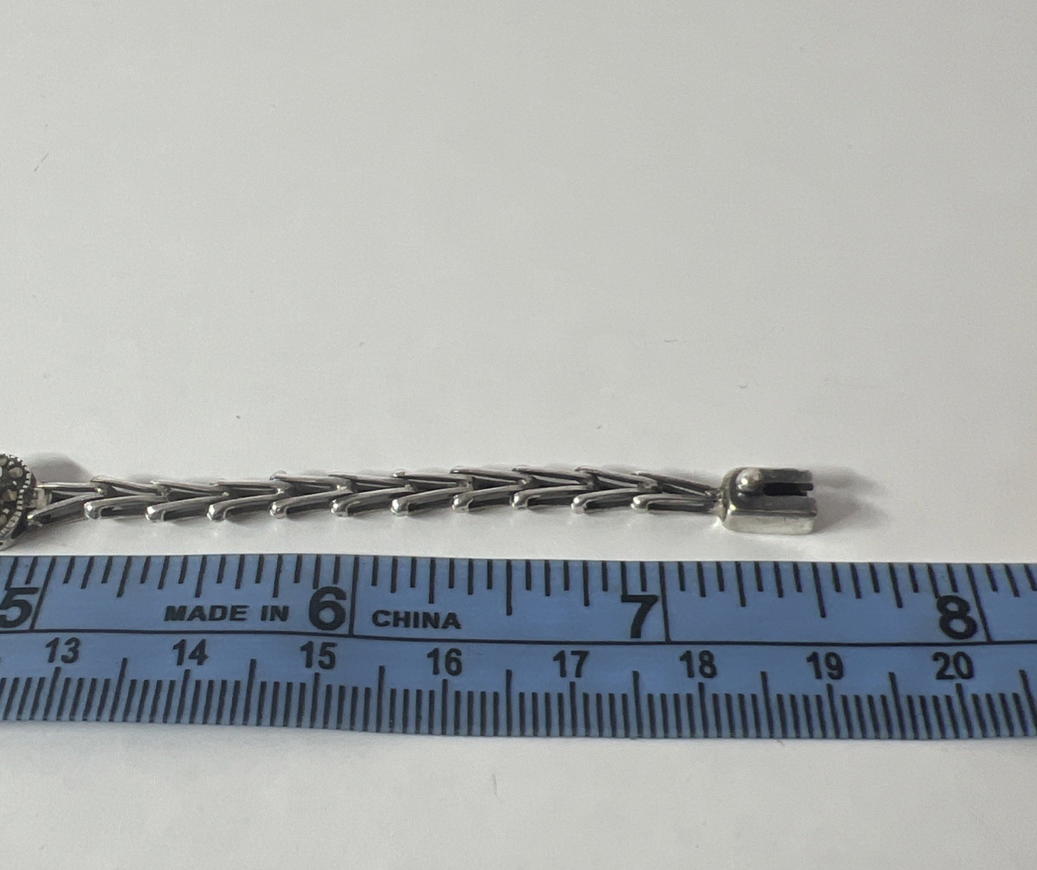 Vtg Solid 925 STERLING SILVER MULTI GEMSTONE HEAR… - image 11